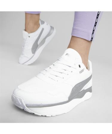 PUMA Women's R78 Voyage Space Metallics Sneakers - White - Size 40 EU | International Shipping Available - Buy Online on GoSupps.com