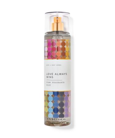 Bath & Body Works Love Always Wins Fine Fragrance Body Spray Mist Warm Vanilla Sugar (Love Always Wins)