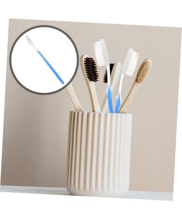 Buguuyo 50-Piece Soft Bristle Travel Toothbrush Set | Disposable Toothbrushes with Travel Grooves | Bulk Dental Accessories - Buy Online on GoSupps.com