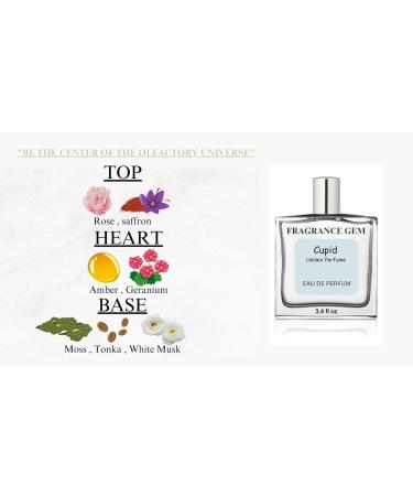 Fragrance Gem Cupid Unisex Perfume - Spicy Oriental Perfume with Oud Fragrance 100 ml pack of 1 - Buy Online on GoSupps.com