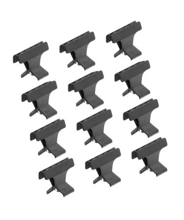 Buy Gazechimp 12 Piece Butterfly Hairdressing Clips - Durable Plastic Sectioning Clips (Black) for Hair Styling | International Shipping Available - Buy Online on GoSupps.com