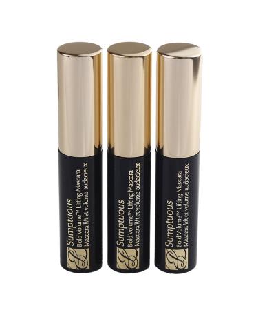 Estee Lauder Sumptuous Extreme Mascara in Extreme Black 2.8ml each Travel Size Unboxed Pack of 3