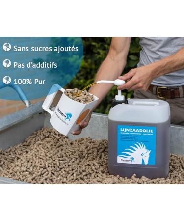 Buy Flaxseed Oil for Horses - 10L | Premium Quality & Fast International Shipping - Buy Online on GoSupps.com