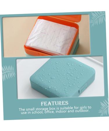 Anneomas 4 Partial Box Towel Storage - Stylish Period Bag for Teens & Women | Menstrual Tape Containers & Bandage Storage Solution - Buy Online on GoSupps.com