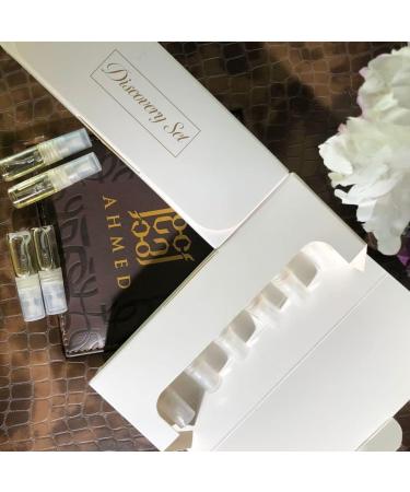 Ahmad Al Maghribi Perfume Samples (Mens Cologne Sampler Sets) Stuff for men - Muestras de perfumes rabes para hombres. Men Arabian Cologne Full Set (Masculine) - Buy Online on GoSupps.com