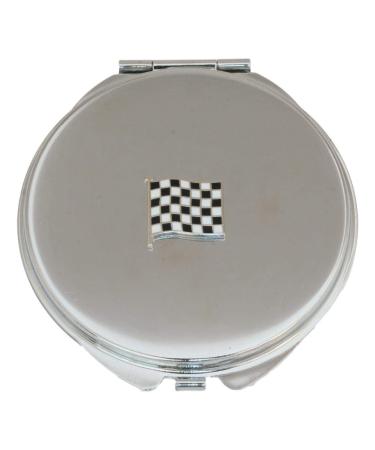 Finish Line Flag Compact Mirror Handbag Gift With Free Engraving 477
