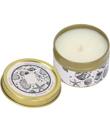 Aromatherapy Scented Candle - Ocean Long Lasting Soybean Wax Essential Oil Candle for Relaxation & Candlelight Dinner | International Shipping - Buy Online on GoSupps.com