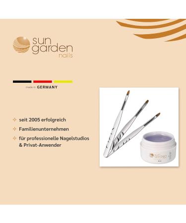 Sun Garden Nails UV Sealing Gel & Brush Set 30ml Professional Finish for Stunning Nails | International Shipping - Buy Online on GoSupps.com