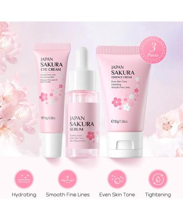 Skincare Gifts for Teen Girls Skincare Set Cherry Blossom Skincare Sets 3 Piece Gift Set with Eye Cream Serums Creams Lotion ... - Buy Online on GoSupps.com