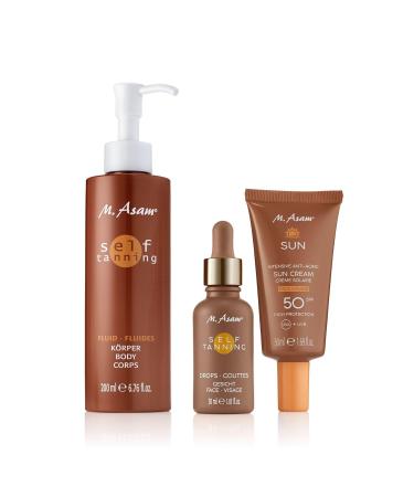 M. Asam Sun Self Tanning Drops 30ml | Liquid Self-Browning Concentrate for Custom Tanning Intensity | Strip-Free Results - Buy Online on GoSupps.com