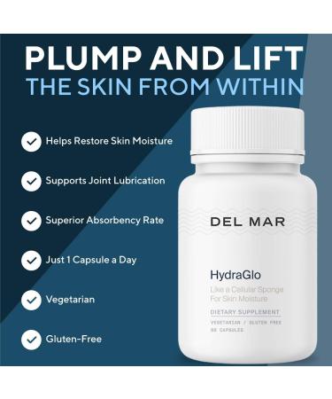 Del Mar Labs - CeraLift - 30 Day Supply - Doctor Formulated - For Reduction in Appearance of Fine Lines and Wrinkles - Anti-Aging Ceramides and Antioxidants - Vegetarian Capsules - Buy Online on GoSupps.com