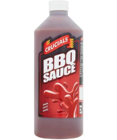 Crucial BBQ Sauce 1L - Delicious and Flavorful BBQ Condiment - Buy Online on GoSupps.com