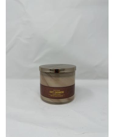 Cozy Cashmere 3 Wick Candle 14.5 oz / 411 g Made with Natural Essential Oil 2023 Edition