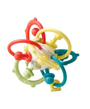 Lambo Babies Bite Rattles | Sensory Biting Toys for Preschool Learning | Gripping Plates & Bitering Balls for Newborns Boys & Girls - International Shipping Available - Buy Online on GoSupps.com