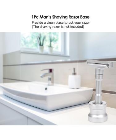 Benkeg Razor Stand - Premium Aluminum Alloy Man's Razor Holder | Durable Shaver Base Accessories for Shaving Efficiency - Buy Online on GoSupps.com