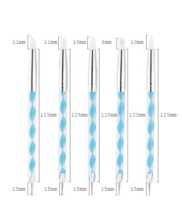 5pcs Nail Art Painting Brushes & Dotting Tools - DIY Manicure Pens for Professional Results | International Shipping Available - Buy Online on GoSupps.com