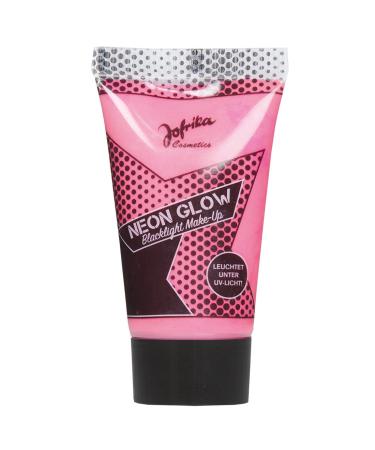 Amakando Glow in the Dark Theaterschminke - Pink - Black Light UV Sminke Painting Neon Party 80s Make -up colors professional make -up face painting neon makeup night light
