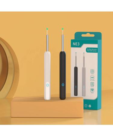 KLiHDSM Smart Visual Ear Cleaner - Wax Removal Tool Sticks Otoscope Endoscope - Earpick Health Camera - Mini Care White 145mm - Buy Online on GoSupps.com