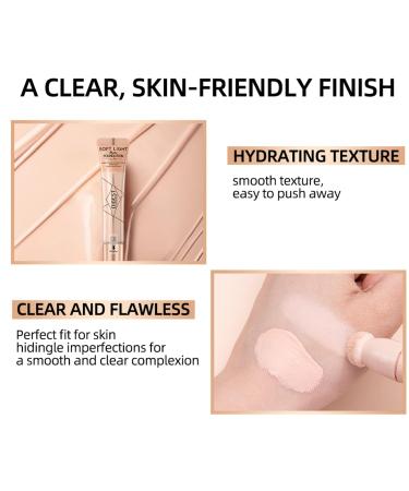 Moisturizing Matte Liquid Foundation Beauty Wand - Full Coverage Lightweight Makeup for Dry Skin - Waterproof and Natural Finish - Buy Online on GoSupps.com