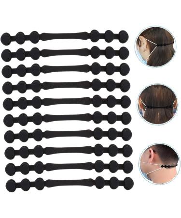 Buy Healvian Adjustable Masking Hooks - 30 STK Extension Buckle for Comfortable Mask Fit | Elastic Mask Strap Holders - 18x1.9cm - 3pcs - Buy Online on GoSupps.com