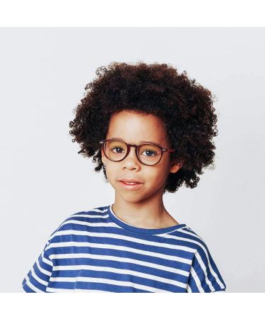 Nooz Optics Oval Blue Light Glasses for Kids 3-10 | Cruzy Collection Red for 3-6 Years - Buy Online on GoSupps.com