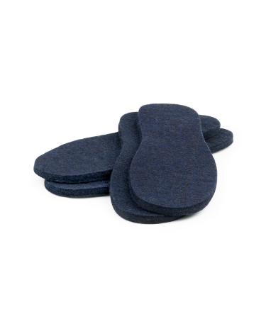 The Felt Store Mens Insoles Blue 2 Pack Size 9 - Buy Online on GoSupps.com