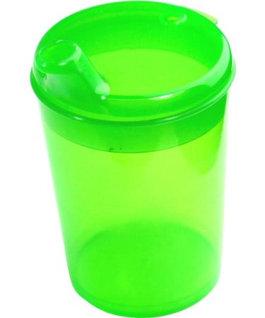 Medi-Inn Beak Cup Set - 250 ml | 5 Lower Parts & 10 Lids (2 Opening Sizes) | Green | International Shipping Available - Buy Online on GoSupps.com