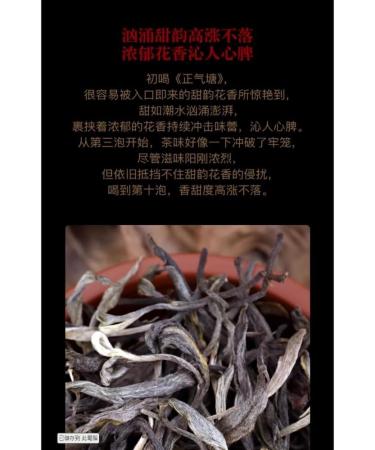 Pu-erh tea 2020 Zhengqitang 500-year-old tree 1000g Raw - Buy Online on GoSupps.com