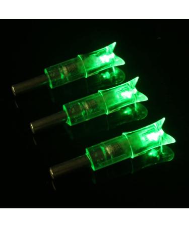 6PCS Green Lighted Nocks for Crossbow - .300/7.62mm ID LED Arrow Nocks for Archery Hunting - Buy Online on GoSupps.com