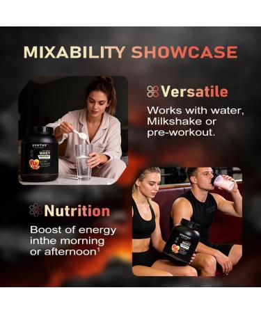 VYHTHY Grapefruit Flavored Whey Protein Powder 24g Protein per Serving Fast-Absorbing Concentrated whey Protein Low Sugar Gluten-Free Natural Flavor 2 lbs/32 oz. - Buy Online on GoSupps.com
