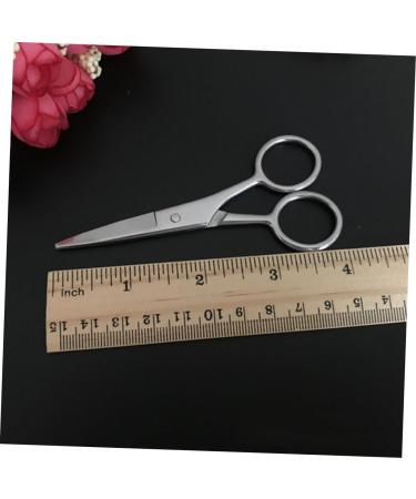 Angoily 2pcs Mustache Scissors & Manual Shaver Set for Men | Stainless Steel Old Fashioned Grooming Tool - International Shipping - Buy Online on GoSupps.com