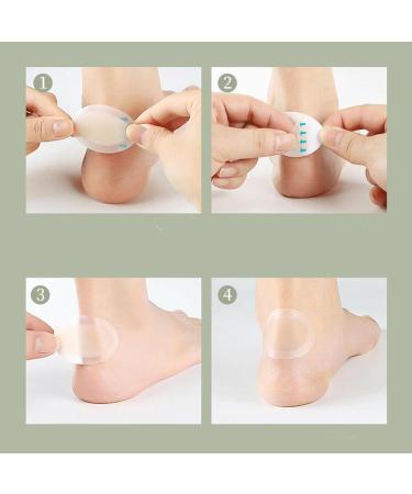 Colcolo 10-Pack Heel Protection Blister Pads - Anti-Wear & Anti-Friction Cushion Stickers for Shoes | Multi-Purpose PE-Core Heel Cushions - Buy Online on GoSupps.com