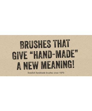 Iris Hantverk Oak Bath Brush with Horse Hair/Tampico Bristles - Handle Included - Buy Online on GoSupps.com