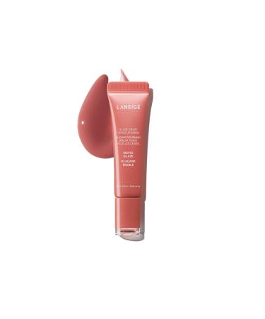 LANEIGE Glaze Craze Tinted Lip Serum: Hydrating Lip Serum for Glossy Nourished Lips with Plumping Polypeptides Maple Glaze