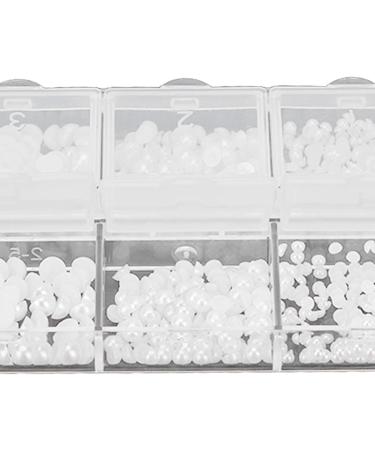 Nail Art Beads Charms White Nail Charms Small Home Decor for Girl (DQ-A01) - Buy Online on GoSupps.com