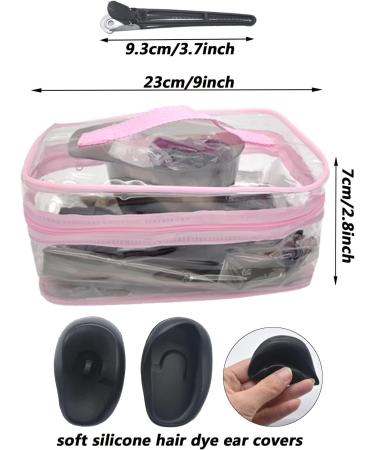 16PCS Hair Dye Coloring Kit with Bleaching Tools, Color Brush, Bowl, Gloves, Cape, and DIY Accessories - Buy Online on GoSupps.com