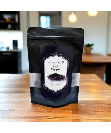 Organic Herb Black Peppercorns Kosher Certified NON-GMO Hand Harvested 100% Organic Perfect for Grinder (400 Grams) 400 Grams - Buy Online on GoSupps.com
