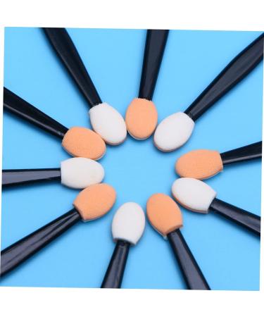 Beavorty 100pcs Makeup Eyeshadow Makeup Sponge Eyeshadow Sponge Eye Shadow Stick Double Head - Buy Online on GoSupps.com