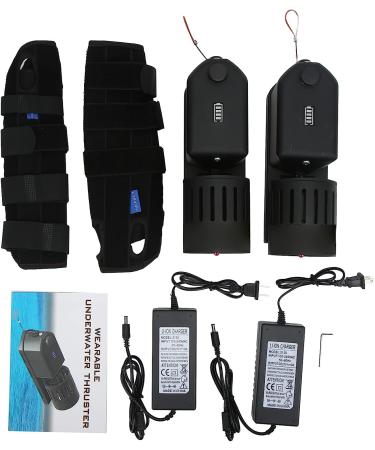 Luqeeg Dual Motor Underwater Scooter - 20M Waterproof Submersible Thruster for Water Sports and Sea Adventures - Buy Online on GoSupps.com