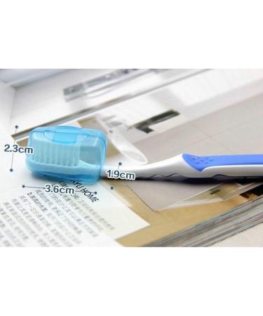 5 Pieces Travel Portable Toothbrush Head Covers Toothbrush Protective Case Toothbrush Head Protector Cap - Buy Online on GoSupps.com
