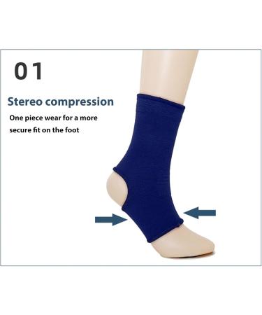 Buy Comfortable Ankle Brace Socks - Flexible Compression Sleeve for Sports | International Shipping Available - Buy Online on GoSupps.com