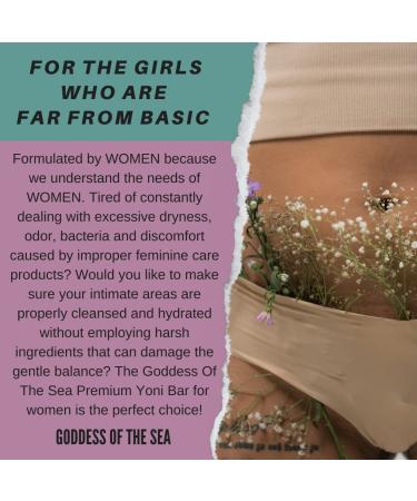 Premium Yoni Bar - pH Balance Feminine Wash with Natural Ingredients for Feminine Care - Helps with Razor Bumps, Dryness, BV Odor - 3oz - Buy Online on GoSupps.com