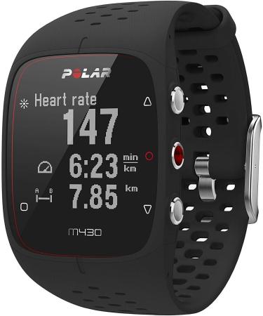 Shop Polar M430 GPS Running Watch Black M/L Bundle with Heart Rate Sensor | International Shipping Available - Buy Online on GoSupps.com
