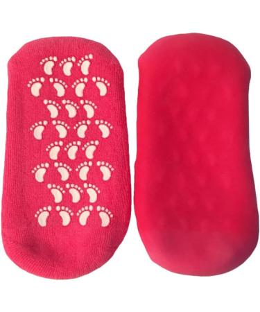 minkissy Silicone Heel Socks Hydrating Gloves Cracked Heels Gel Socks Toeless Gel Socks Spa Gel Gloves Moisturizing Gel Gloves Moisturizing Heel Socks Dry Feet Gel Socks Toe Socks Non-Slip - Buy Online on GoSupps.com