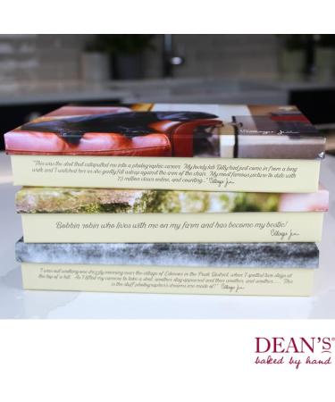 Deans Scottish All Butter Shortbread Biscuits Gift Box - 300g Collectable Reusable Villager Jim "Ascent of the Stag Delicious Snack Irresistible Luxury Cookie Multipack Birthday or Christmas Ascent of the Stag - Gift Box - Buy Online on GoSupps.com