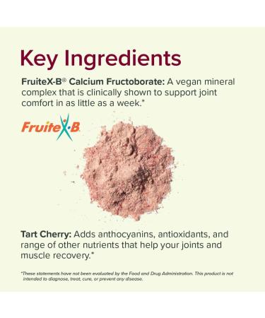 Sur Joint Support FruiteX-B Tart Cherry Capsules - Vegan Relief for Joint Comfort & Mobility | Fast-Acting Muscle Recovery (120 Capsules - Buy Online on GoSupps.com