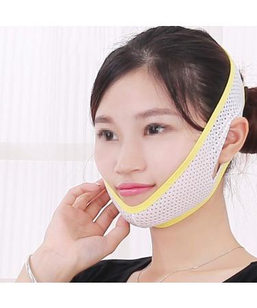 Chin Chin Cheek Slim Lift Up Mask | Anti-Folding Neck Facelift Bandage | Breathable Face Belt for Wellness & Anti-Stress - Buy Online on GoSupps.com