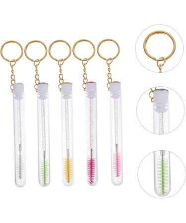 FRCOLOR 30 Pcs Keychain Mascara Brush Mascarades for Women Empty Mascara Lash Brush with Tube Extend 11.2x1cmx3pcs Assorted Colorx3pcs - Buy Online on GoSupps.com