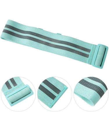 Adjustable Resistance Bands - Non-Slip Hip Exercise Loops for Gym & Yoga | Unisex Fitness (Light Green - Buy Online on GoSupps.com