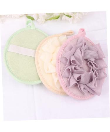 FRCOLOR 9 Pcs Exfoliating Shower Loofah Set - Body Scrubber Pouf & Mesh Sponge for Smooth Skin | International Shipping Available - Buy Online on GoSupps.com